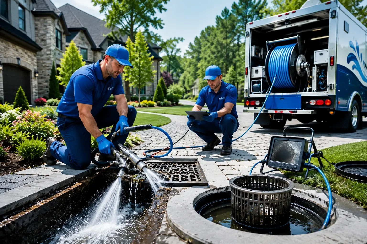 Local outdoor drain cleaning professionals in Wayne, ME